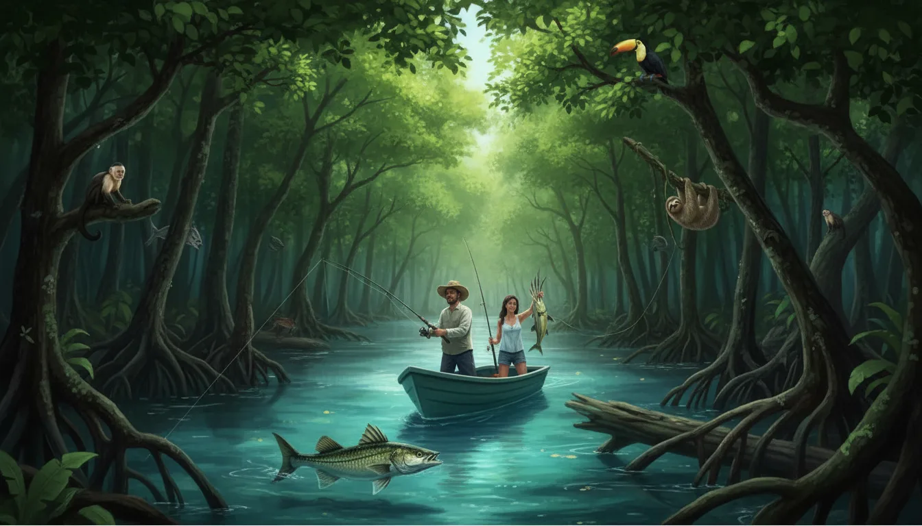 Manuel Antonio Mangrove Fishing Tour