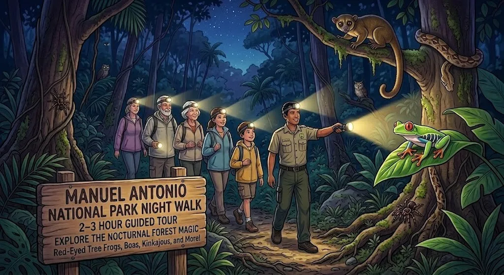 Manuel Antonio National Park Night Walk
