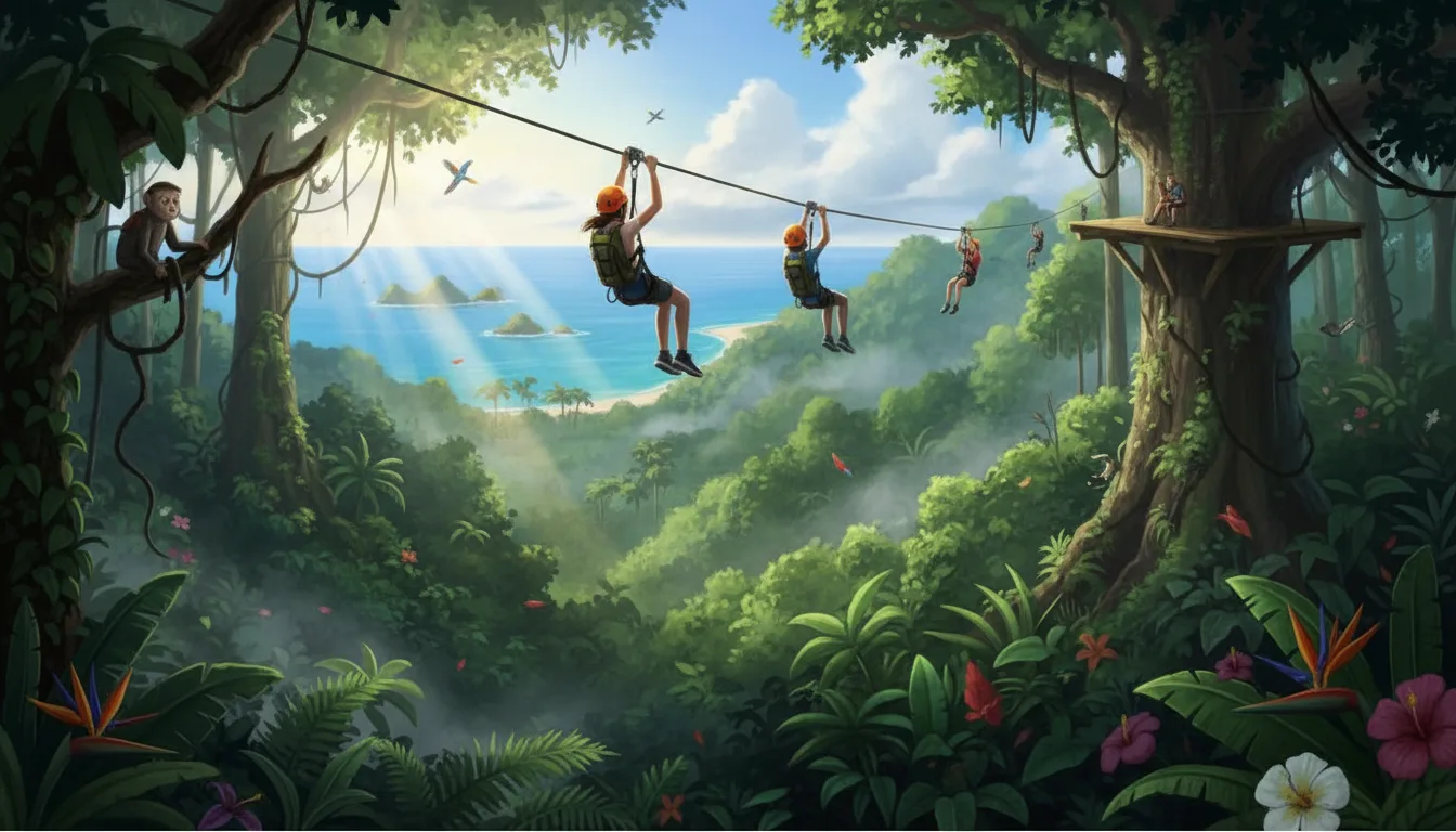 Manuel Antonio Zipline